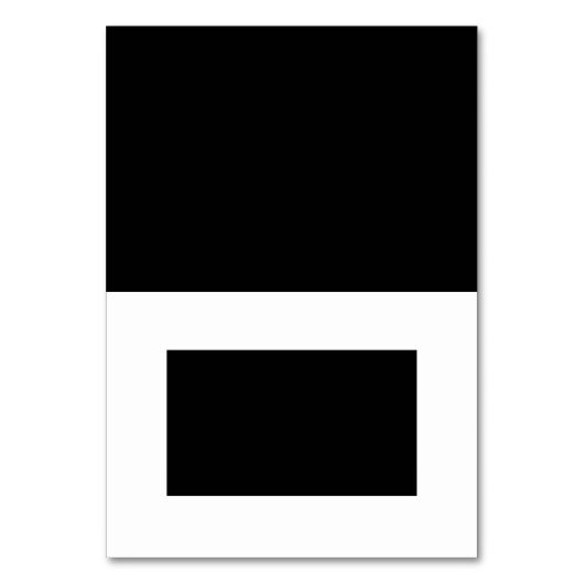 空白ので黒く及び白いテント張りの一流の座席表 テーブルナンバー (正面)