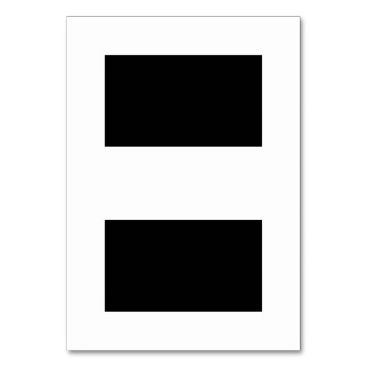 空白ので黒く及び白いテント張りの一流の座席表 テーブルナンバー (正面)