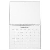 空白のなカレンダー2011年 カレンダー (2月 2027)