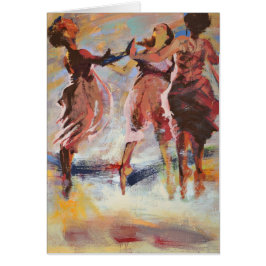 空白のなカードは"歓喜します"