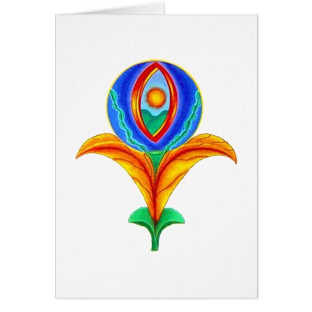 空白のなカード (正面)