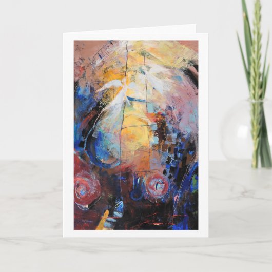 空白のなカード"ヤコブ梯子III " カード (正面)