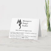 空白のなカード-大切な部分 カード (裏面)