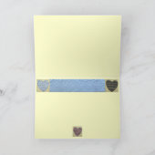 空白のなカード! 犬の諺 サンキューカード (内部)