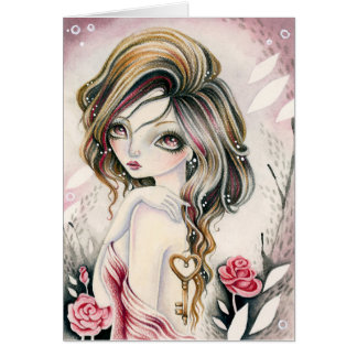 空白のなカード- *私のハートへの鍵*