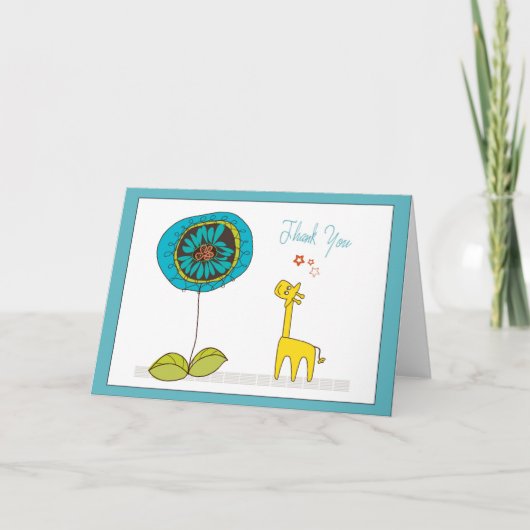 空白のなサンキューカード サンキューカード (正面)