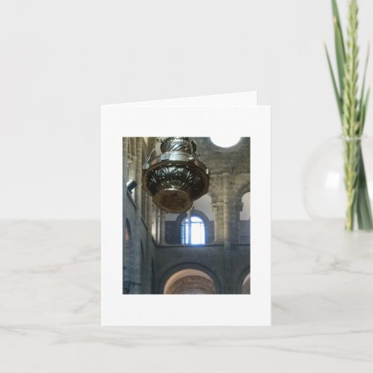 空白のなメッセージカードかCamino deサンティアゴ カード (正面)