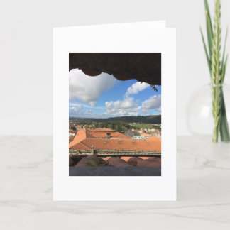 空白のなメッセージカードかCamino deサンティアゴ カード