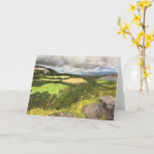 空白のなメッセージカード5 x 7"郡ドクレアの田舎" カード (黄色い花)