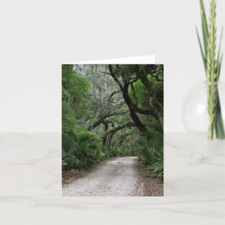 空白のなメッセージカード カード