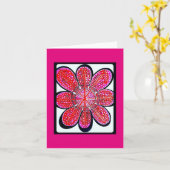 空白のなメッセージカード カード (黄色い花)