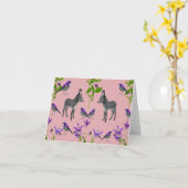 空白のなメッセージカード カード (黄色い花)