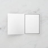 空白のなメッセージカード カード (内部)