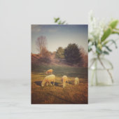 空白のなメッセージカード サンキューカード (スタンド正面)