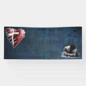 空白のなメンズ祈りの言葉のグループ教会 横断幕 (横)