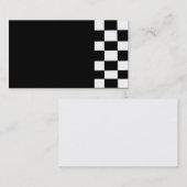 空白のなレジ係の名刺 名刺 (正面/裏面)