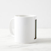 空白のな先生の黒板のマグ コーヒーマグカップ (正面左)