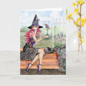 空白のな挨拶状を「解放して下さい」 カード (黄色い花)