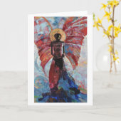 空白のな挨拶状"どの位か。" カード (黄色い花)