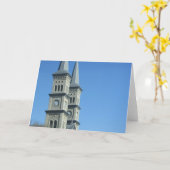 空白のな挨拶状 カード (黄色い花)