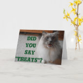 空白のな挨拶状 カード (黄色い花)