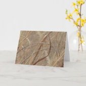 空白のな挨拶状 カード (黄色い花)