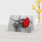 空白のな挨拶状 カード (黄色い花)