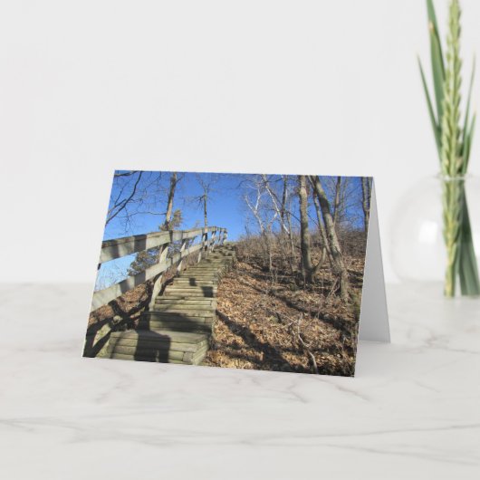 空白のな挨拶状 カード (正面)