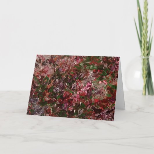 空白のな挨拶状 カード (正面)