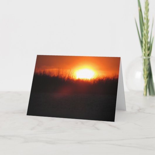 空白のな挨拶状 カード (正面)