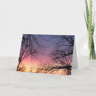 空白のな挨拶状 カード