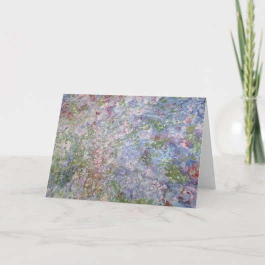 空白のな挨拶状 カード (正面)