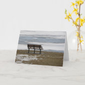 空白のな挨拶状 カード (黄色い花)