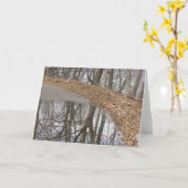 空白のな挨拶状 カード (黄色い花)