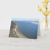 空白のな挨拶状 カード (黄色い花)