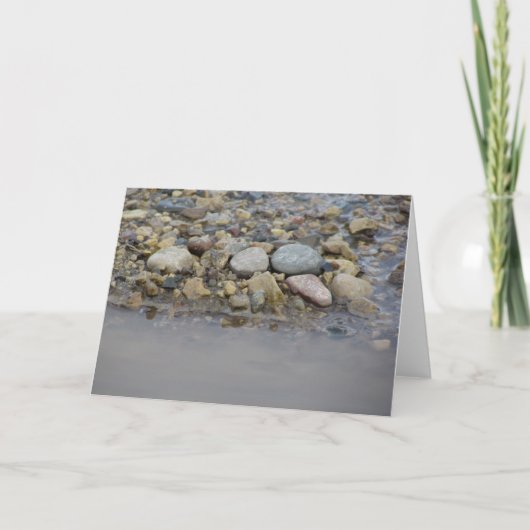 空白のな挨拶状 カード (正面)