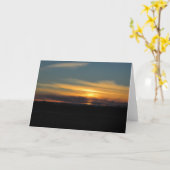 空白のな挨拶状 カード (黄色い花)