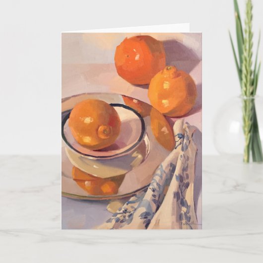 空白のな挨拶状、サラSedwick著芸術 カード (正面)