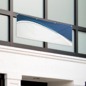 空白のな第026テンプレート 横断幕 (ビルの外側)