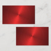 空白のな金属のデザインの名刺 名刺 (正面/裏面)