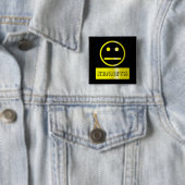 空白のな顔の名札 缶バッジ (インサイチュ)