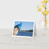 空白のなnotecard カード (黄色い花)