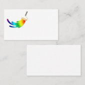 空白のなPainting Companyの名刺のロゴ 名刺 (正面/裏面)