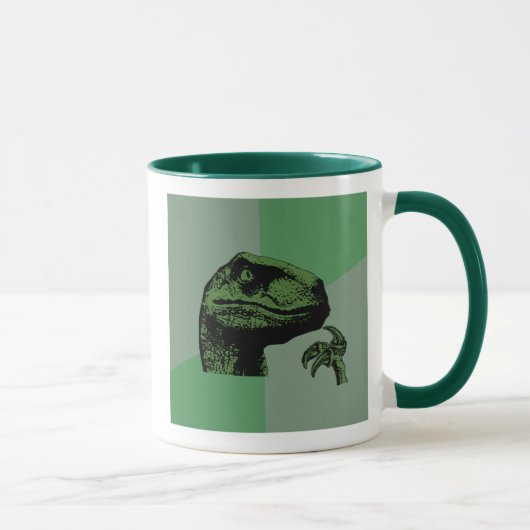 空白のなPhilosoraptor マグカップ (右)
