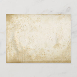 空白のアンティークステンド紙葉書 ポストカード