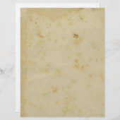 空白のアンティークステンド&動揺して紙 (正面/裏面)