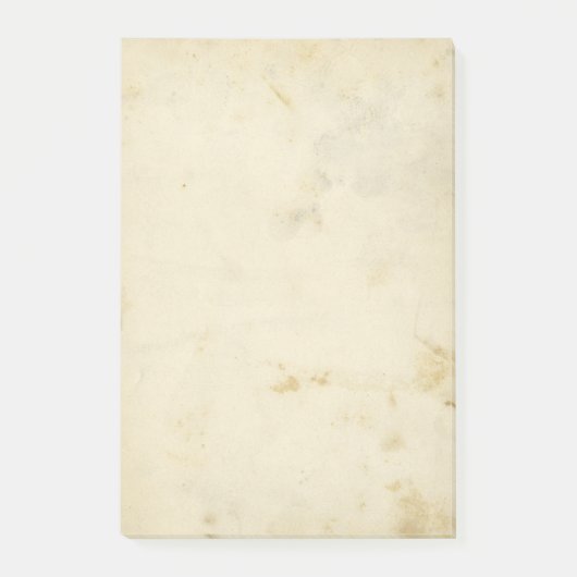 空白のアンティーク染色紙 ポストイット (正面)