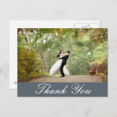 -空白のウェディングの写真（横向き） ポストカード (正面/裏面)