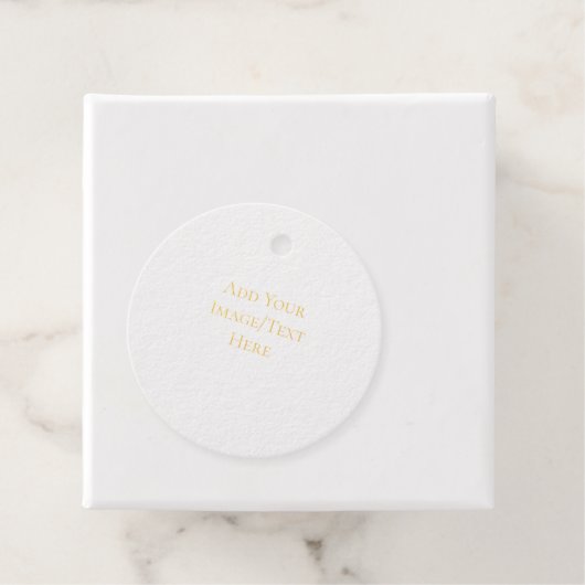 空白のウェディングテンプレート | エレガントでカスタマイズ可能な フェイバータグ (箱)