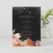 空白のエレガントとオレン結婚ジの 招待状 (スタンド正面)